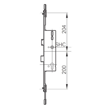 Roto H600 Gear, 40/92 for 3-piece V-cam system